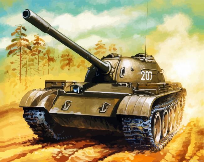 Military Tank Art Paint By Numbers.png