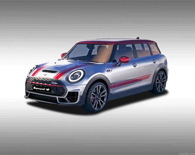 Mini F54 Car Painting By Numberss.png
