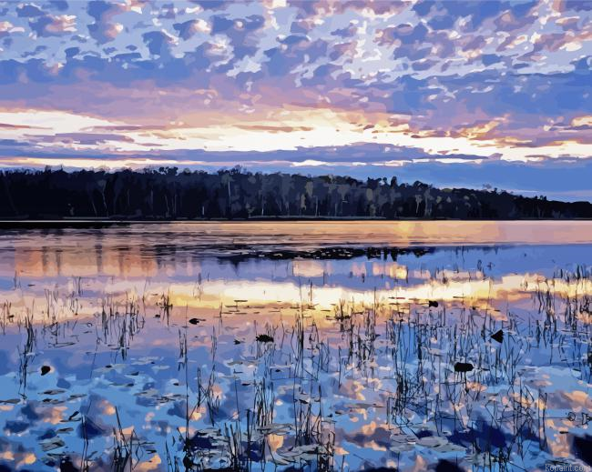 Minnesota Lake Painting By Numberss.png