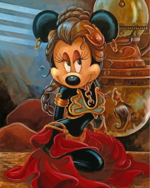 Minnie Mouse Painting By Numberss.png