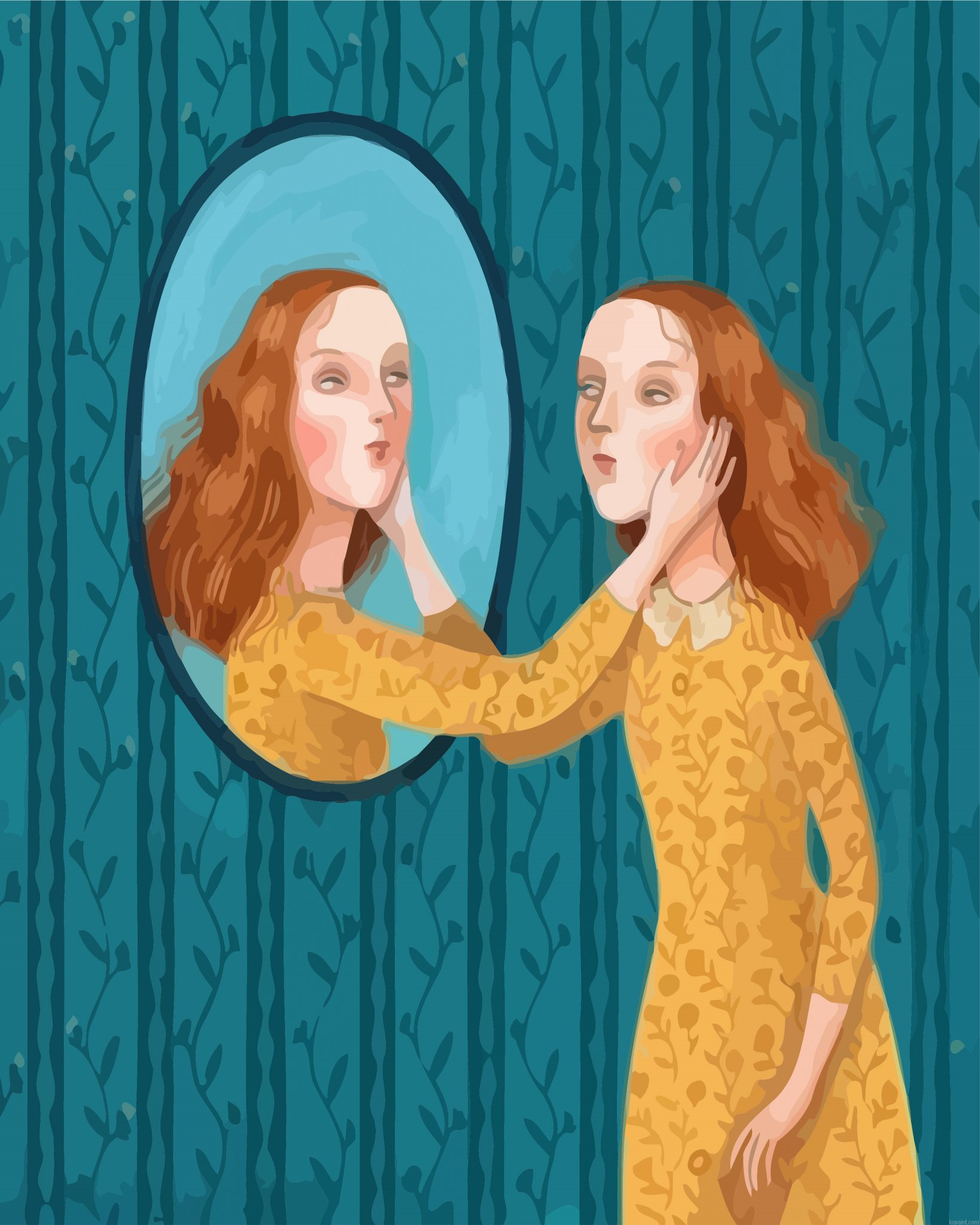 Mirror Self Love Painting By Numberss.png