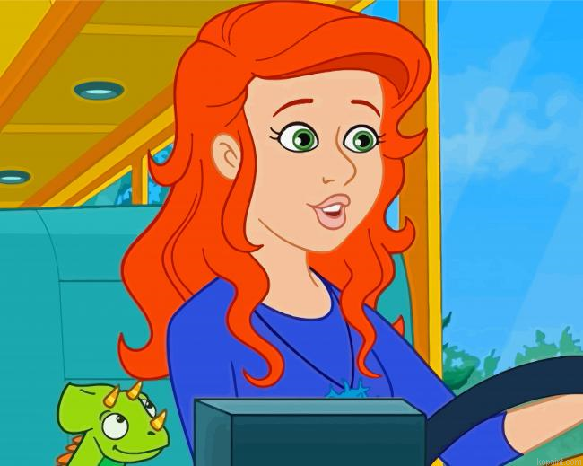 Miss Frizzle Painting By Numberss.png