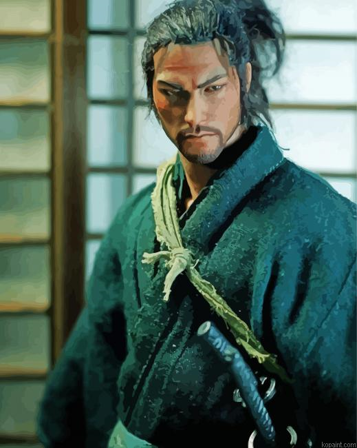 Miyamoto Musashi Anime Paint By Numbers