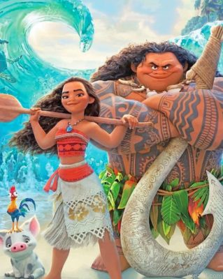 Moana And Chief Tui Painting By Numberss.png
