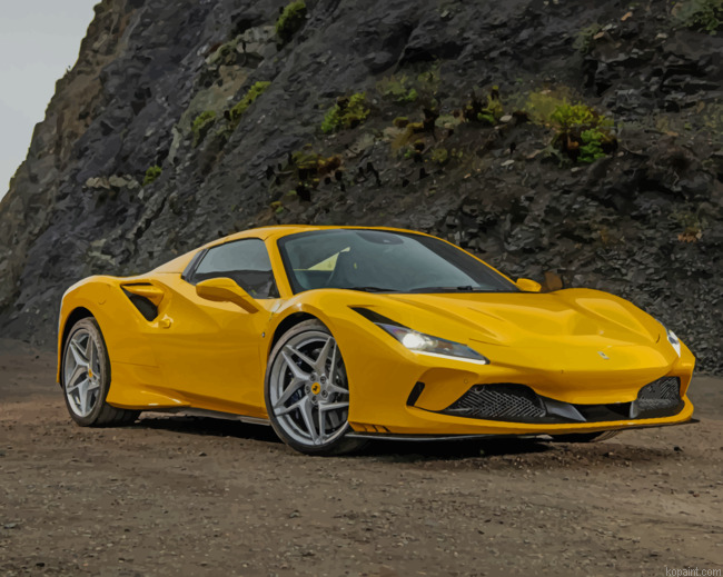 Modern Ferrari F8 Spider Painting By Numberss.png