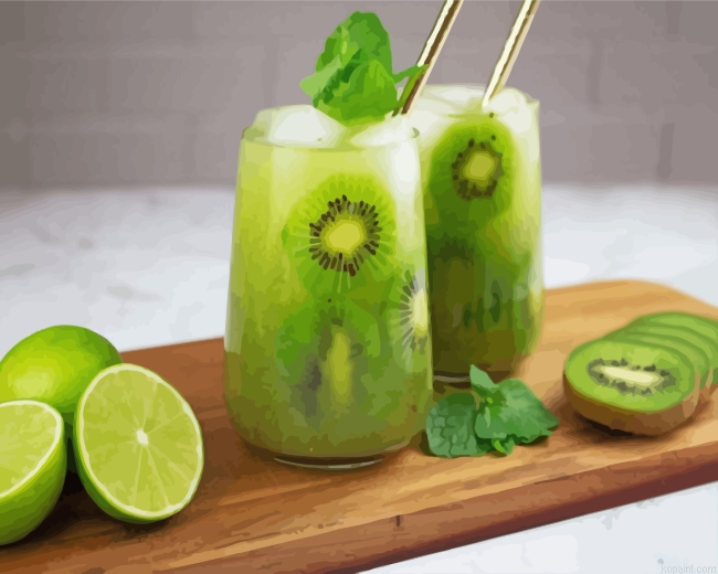 Mojito Kiwi Painting By Numberss.png