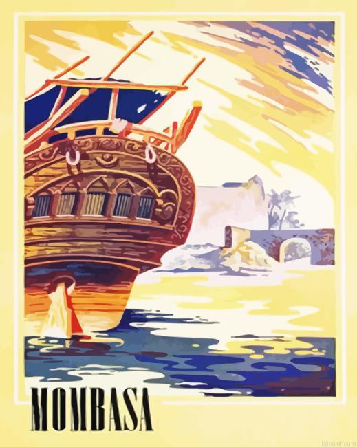 Mombasa Poster Art Painting By Numberss.png