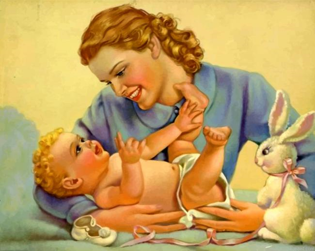 Mommy And Son Painting By Numberss.png
