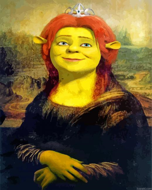 Mona Lisa Fiona Painting By Numberss.png