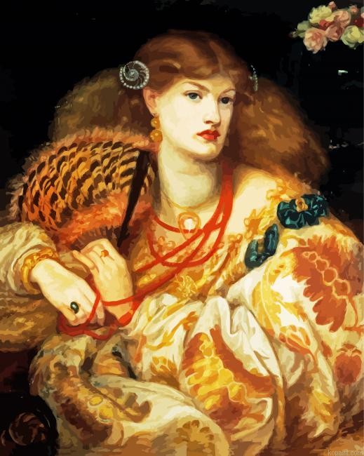 Monna Vanna Rossetti Painting By Numberss.png
