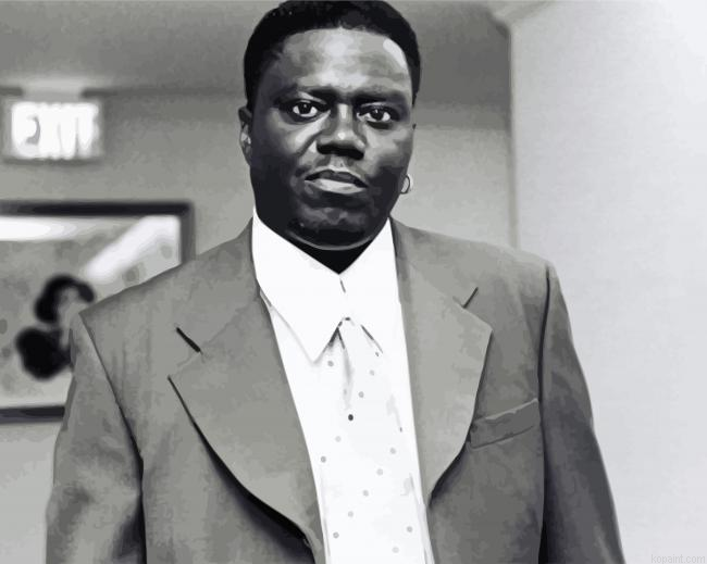 Monochrome Bernie Mac Painting By Numberss.png