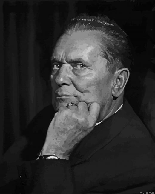 Monochrome Josip Broz Tito Painting By Numberss.png