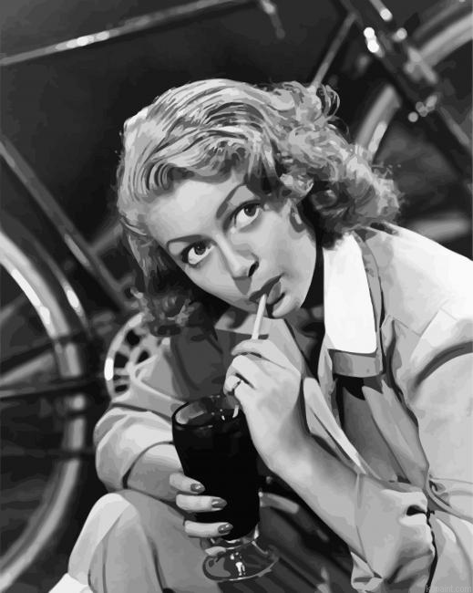 Monochrome Lana Turner Painting By Numberss.png