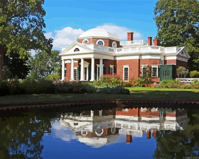 Monticello Charlottesville Building Painting By Numberss.png