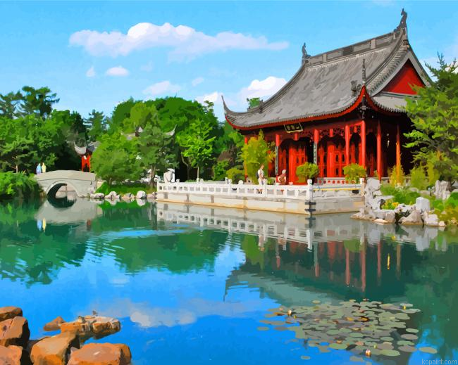 Montreal Japanese Garden Painting By Numberss.png