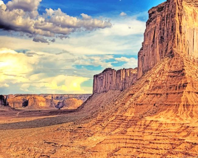 Monument Valley Navajo Tribal Park New Painting By Numberss.png
