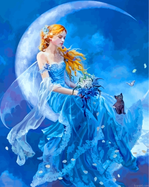 Moon Fairy Painting By Numberss.png