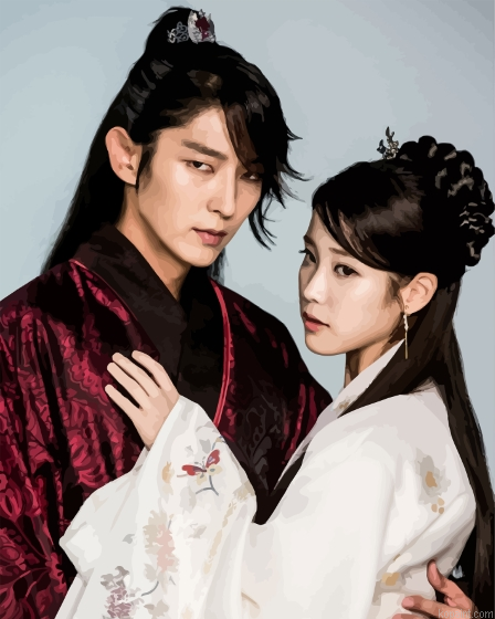 Moon Lovers Ryeo Couple Painting By Numberss.png