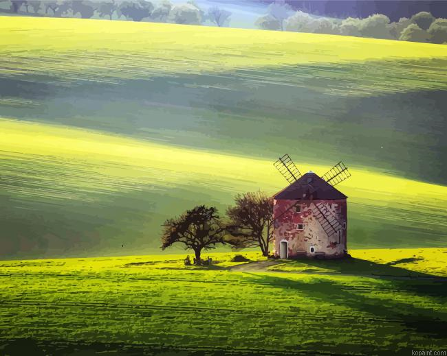 Moravia Tuscany Paint By Numbers