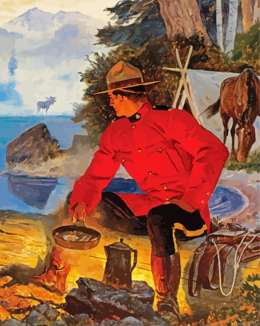 Morning Campfire Paint By Numbers.png