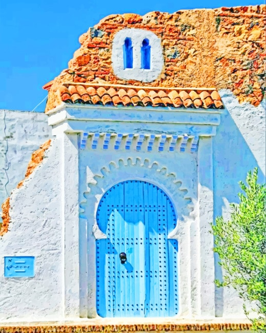 Moroccan Traditional Door New Painting By Numberss.png