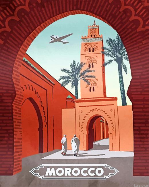 Morocco Illustration Painting By Numberss.png