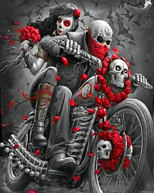 Motocross Skulls Painting By Numberss.png