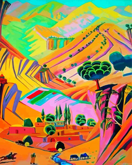 Mottled Landscape Saryan Painting By Numberss.png