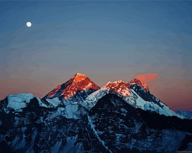 Mount Everest Paint By Numbers.png