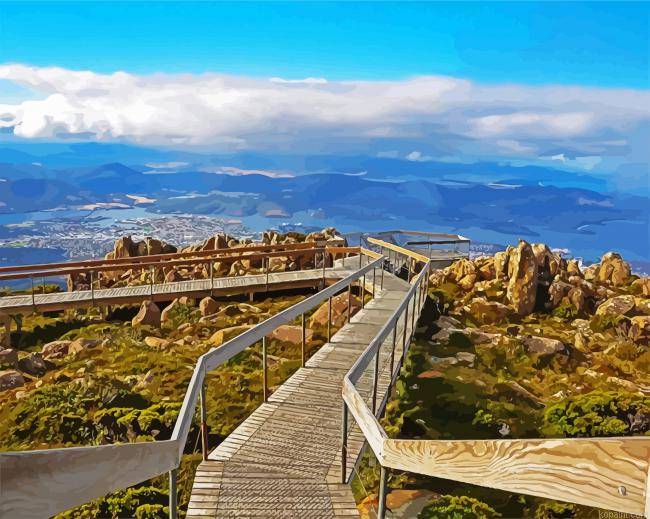 Mount Wellington Hobart Painting By Numberss.png