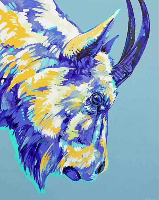 Mountain Goat Painting By Numberss.png