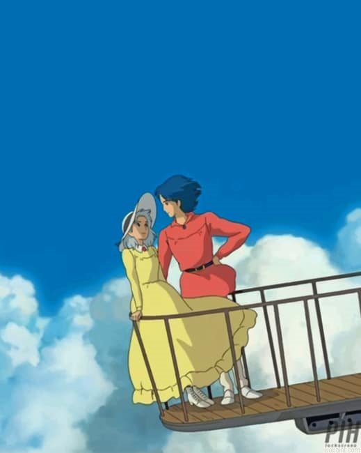 Moving Castle Paint By Numbers