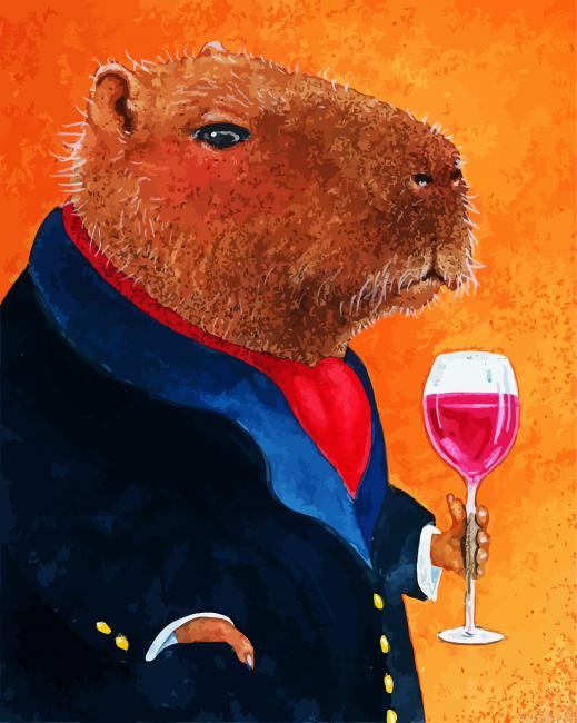 Mr Capybara Paint By Numbers.png