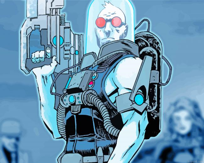 Mr Freeze Film Painting By Numberss.png