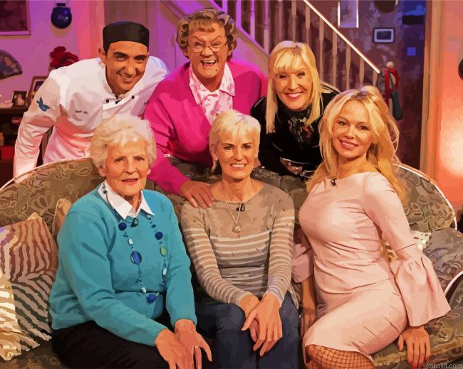 Mrs Browns Boys Characters Painting By Numberss.png