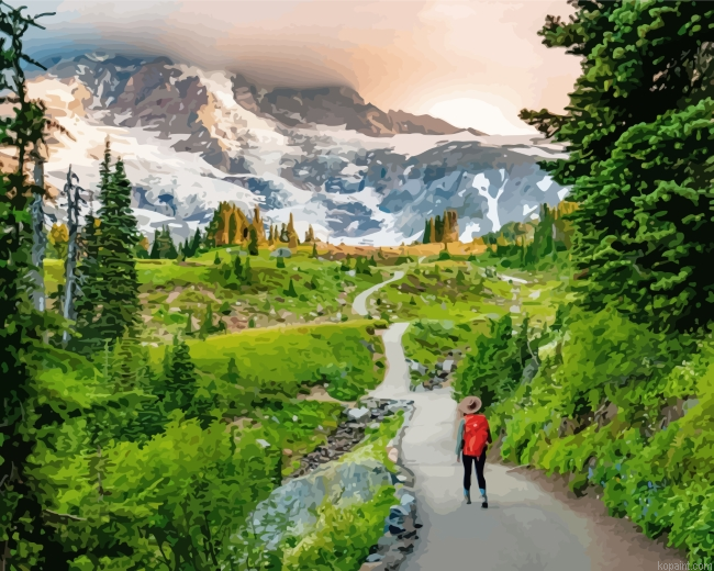 Mt Rainier Hiking Trails Painting By Numberss.png