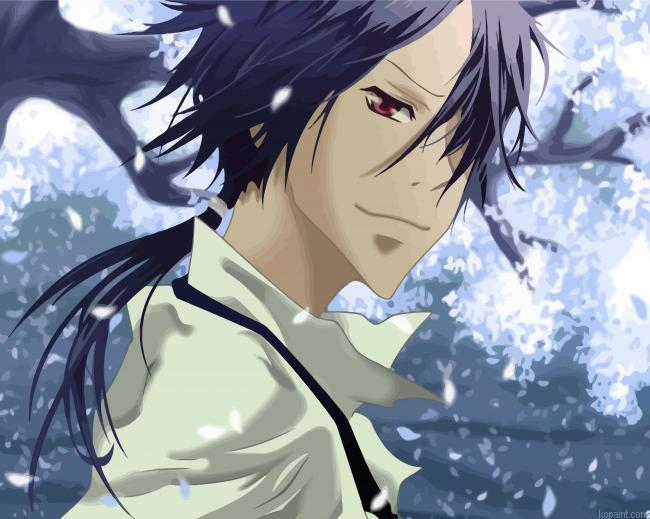 Mukuro Rokudo Reborn Painting By Numberss.png