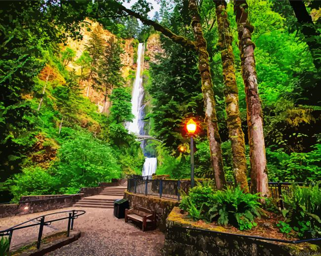 Multnomah Landscape Painting By Numberss.png