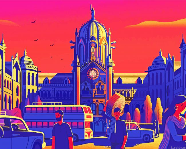 Mumbai Illustration Painting By Numberss.png