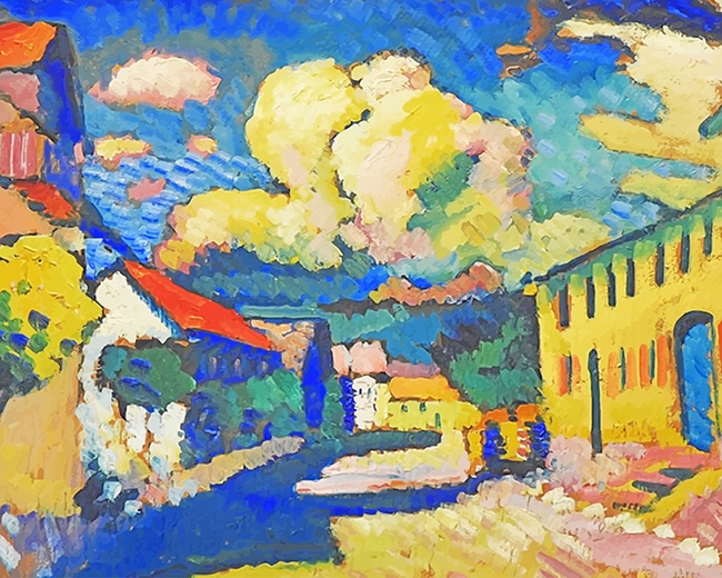 Murnau Dorfstrasse Wassily Kandinsky New Painting By Numberss.png