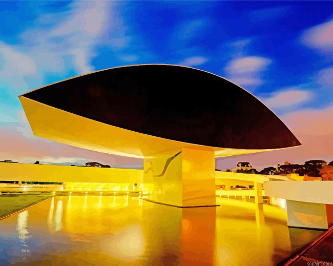 Museu Oscar Niemeyer Painting By Numberss.png