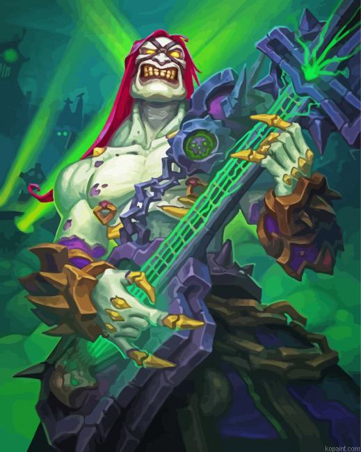 Musician Undead Paint By Numbers.png