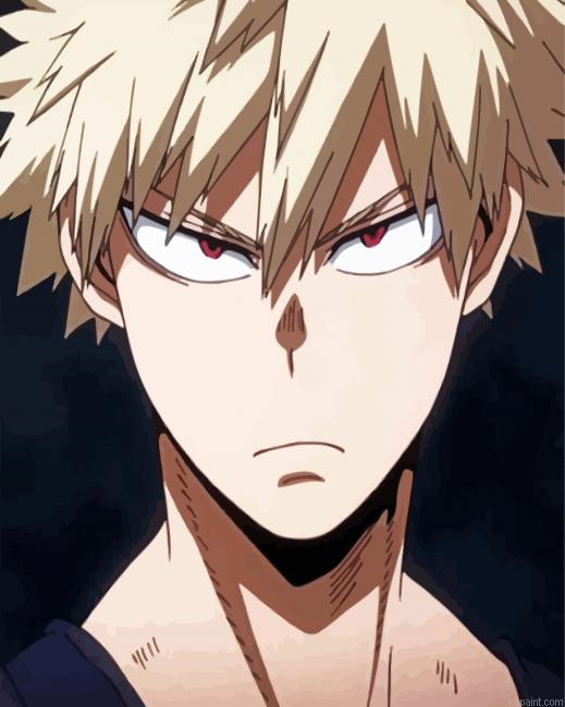My Hero Academia Anime Character Painting By Numberss.png