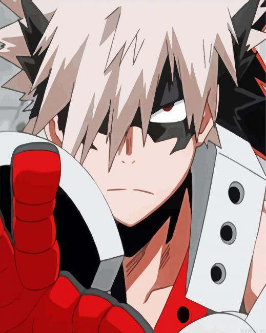 My Hero Academia Character Bakugo Painting By Numberss.png