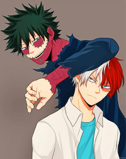My Hero Academia Painting By Numberss.png