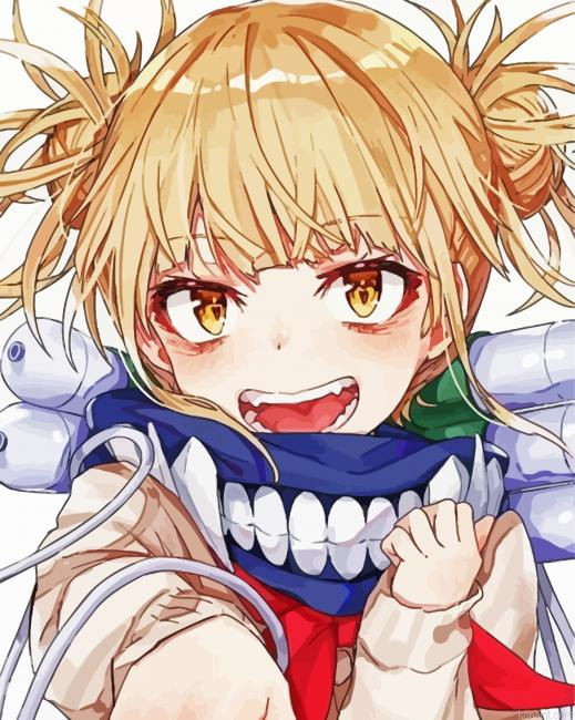 My Hero Academia Toga Paint By Numbers