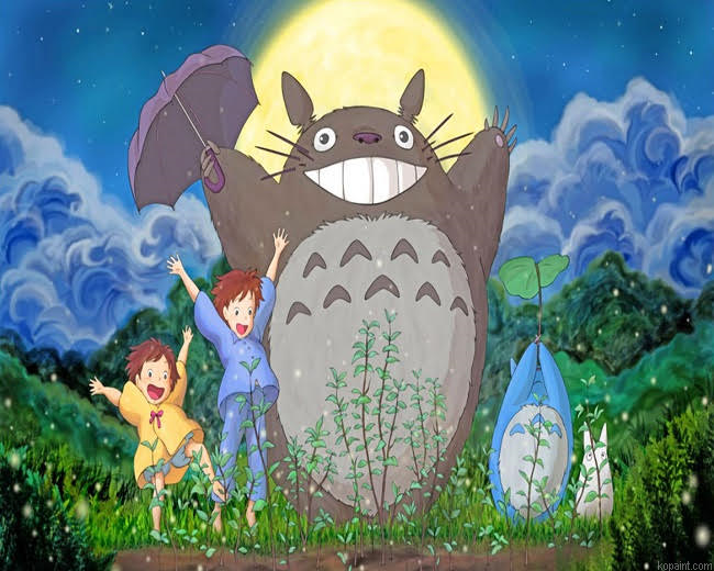 My Neighbor Totoro New Painting By Numberss.png