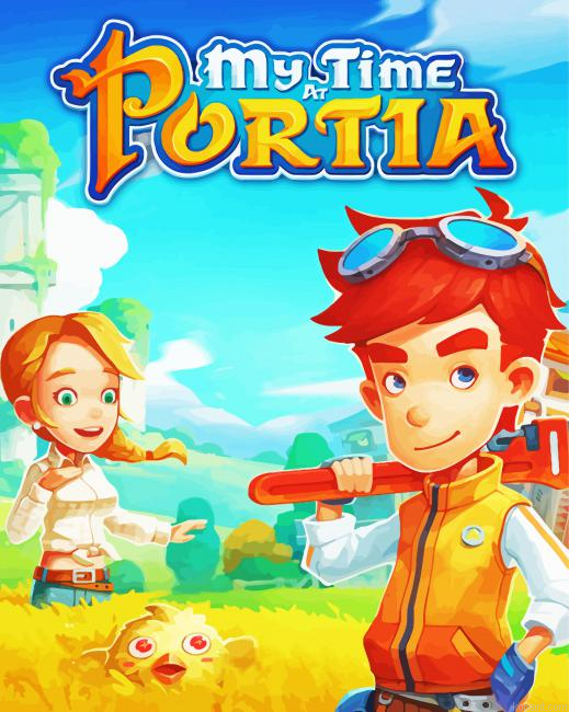 My Time At Portia Game Paint By Numbers
