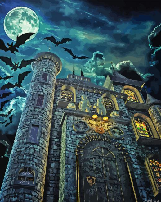 Mystic Castle Painting By Numberss.png