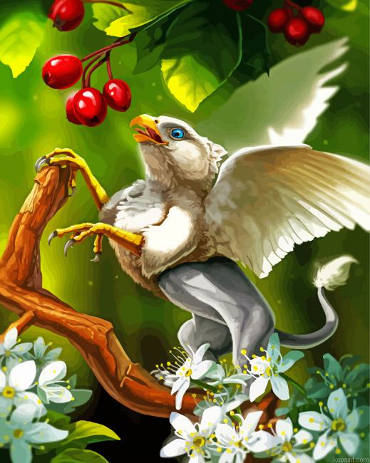 Mythical Creature Painting By Numberss.png
